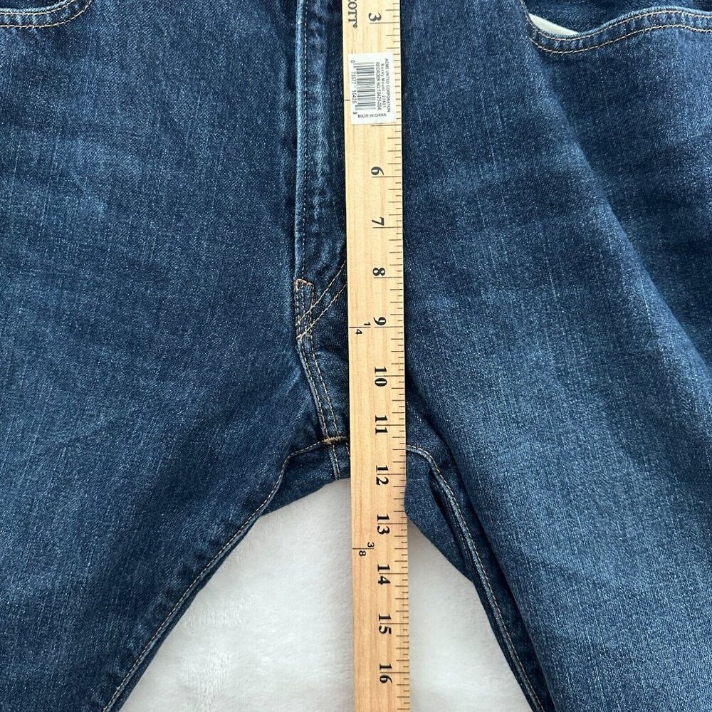 Polo by Ralph Lauren Men’s Slim Straight Jeans - Dark Blue Denim - Picture 5 of 13